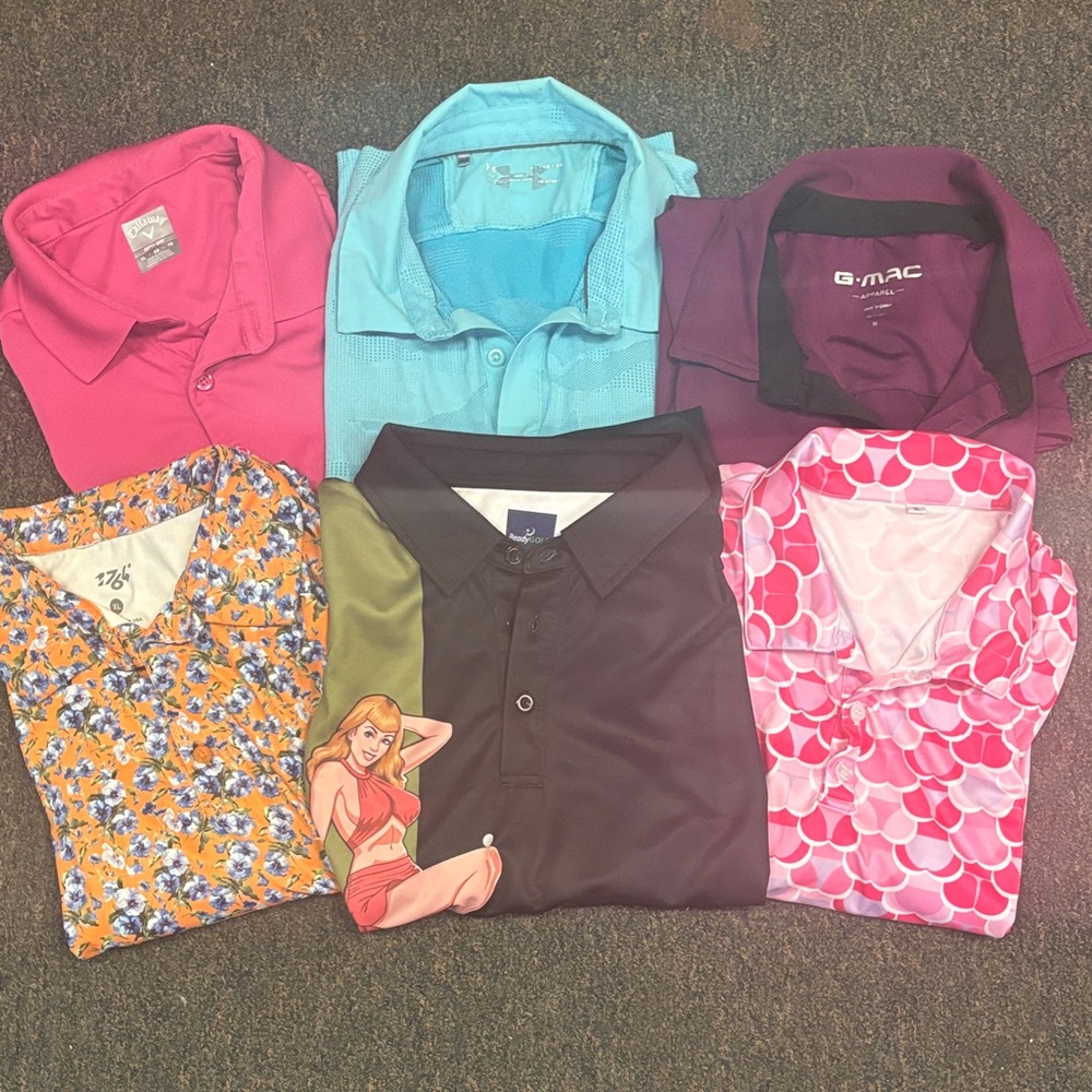 6/ Men’s Golf Shirt Collection